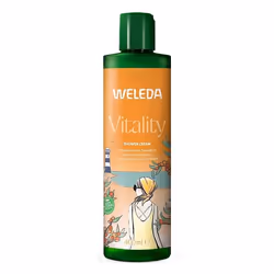 Weleda 7611916164552, Crème de douche, 400 ml, Adultes, Femmes, Corps, Pamplemousse, Mandarin