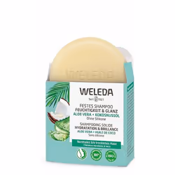 Weleda 006963CH, 50 g, Shampoing solide, Naturel, Femmes, Cheveux secs, Cheveux normaux, Toutes les couleurs