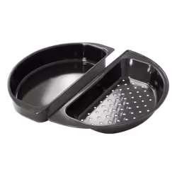 OUTDOORCHEF 18.211.72, Noir, Porcelaine, Acier, Outdoorchef, 210 mm, 395 mm, 64 mm