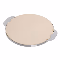 OUTDOORCHEF 18.211.94, Pierre à pizza, Argent, Blanc, Acier inoxydable, pierre, 325 mm, 375 mm, 17 mm