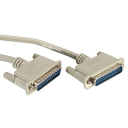 ROLINE RS232 Cable, M - M 1.8 m câble parallèle Gris 1,8 m