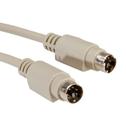 ROLINE Câble de clavier pour PS/2, M/M 1,8m