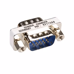 ROLINE Connecteur HD mâle / mâle 15 pôles, VGA, VGA, Argent