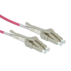 ROLINE Câble FO 50/125µm OM4, LC/LC, connecteurs Low-Loss, grande densité 0,5m