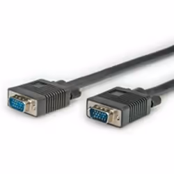ROLINE Câble HD15 M/HD15 M 20,0m, 20 m, VGA (D-Sub), VGA (D-Sub), Mâle, Mâle, Noir
