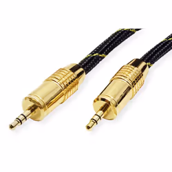 ROLINE GOLD Câble de raccordement 3,5mm audio M / M 5,0m