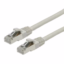 Value Cordon Cat.6 S/FTP LSOH gris 1,0m, 1 m, Cat6, S/FTP (S-STP), RJ-45, RJ-45