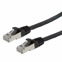 Value Cordon Cat.6 S/FTP LSOH noir 7,0m, Noir, 100 Ohm, 7 mm
