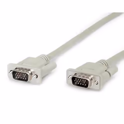 ROLINE Câble pour écran HD15 M - HD15 M B-B 3,0m, 3 m, VGA (D-Sub), VGA (D-Sub), Mâle, Mâle, Gris