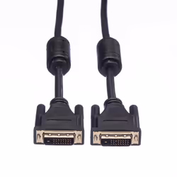 ROLINE Câble DVI pour écran, M-M, (24+1) dual link 7,5 m