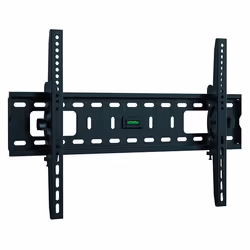 Value Support mural pour écran, inclinable, noir, 152,4 cm (60"), 200 x 200 mm, 600 x 400 mm, 0 - 10°, Acier, Noir