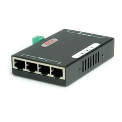 ROLINE Injecteur PoE Gigabit Ethernet, 4 ports