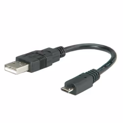 ROLINE Câble USB 2.0, USB A mâle - Micro USB B mâle 0,15 m - Vue supplémentaire 4