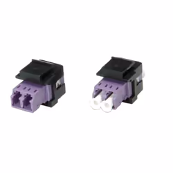 ROLINE Raccord optique LC/LC duplex multimode, Keystone, OM4