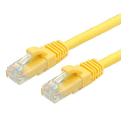 Value 7m UTP Cat.6a câble de réseau Jaune Cat6a U/UTP (UTP)