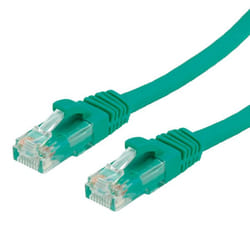 Value 1m UTP Cat.6a câble de réseau Vert Cat6a U/UTP (UTP)