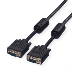 ROLINE HD15 M/HD15 M avec noyaux de ferrite 20,0m