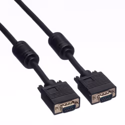 ROLINE HD15 M/HD15 M avec noyaux de ferrite 20,0m