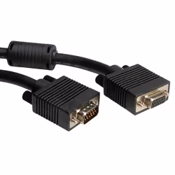 ROLINE HD15 M/HD15 F avec noyaux de ferrite 6,0m