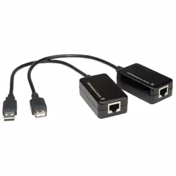 Value Rallonge USB 1.1 à partir de RJ45, max. 45m, Transparent