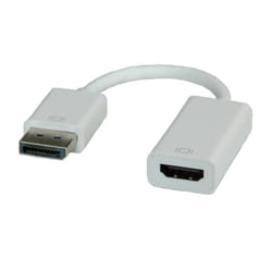 ROLINE Adaptateur DisplayPort - HDMI, DP M-HDMI F