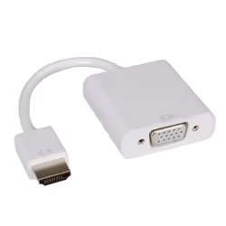 ROLINE Adaptateur HDMI-VGA, HDMI M-VGA F 0,15 m, 0,15 m, VGA (D-Sub), HDMI Type A (Standard), Mâle, Femelle, 1920 x 1080 pixe ...