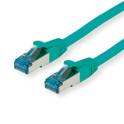 Value 0.5m S/FTP Cat.6a câble de réseau Vert 0,5 m Cat6a S/FTP (S-STP)