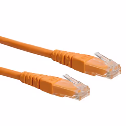 ROLINE Cordon Cat.6 UTP orange 3,0m, 3 m, Cat6, U/UTP (UTP), RJ-45, RJ-45