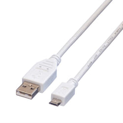 Value Câble USB 2.0, USB A mâle - Micro USB B mâle 0,15m