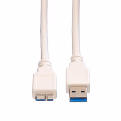 Value USB 3.0 Cable, A M - Micro B M 0,8m