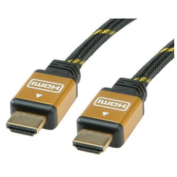ROLINE GOLD Câble HDMI High Speed avec Ethernet, M-M 10,0m
