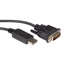 ROLINE Câble DisplayPort DP M - DVI M 1,0m