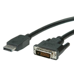 Value Câble DisplayPort DP M - DVI(24+1) M 1,0m
