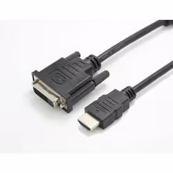Value Adaptateur HDMI-DVI, HDMI M-DVI F, 0,15 m, HDMI Type A, DVI-D, Mâle, Femelle, Droit