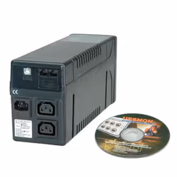 Value UPS 800, USB Port, Interactivité de ligne, 95%, Noir, Passif, 0 - 40 °C, 6,5 kg