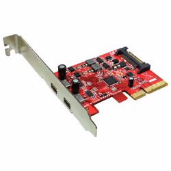 ROLINE Carte PCI-Express, USB 3.1, 2 ports, type C, USB 3.2 Gen 1 (3.1 Gen 1)
