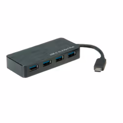 ROLINE Hub USB 3.0, 4 ports, Plastique, 15 x 90 x 40 mm