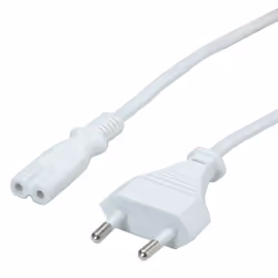 Value 19.99.2095, 1,8 m, CEE7/16, Coupleur C7, 250 V, 2.5 A