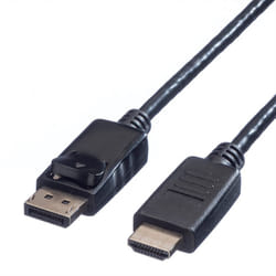 Value Câble DisplayPort DP - HDTV, M/M 3 m