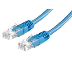 ROLINE Câble patch UTP conf. cat. 5e, bleu 2,0m