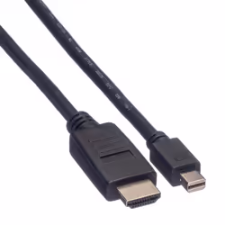Value Mini DisplayPort Câble, Mini DP - HDTV, M/M, 2 m