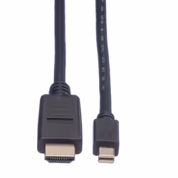 Value Mini DisplayPort Câble, Mini DP - HDTV, M/M, 3 m
