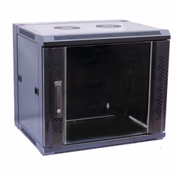 Value 26990147, Rack monté sur le mur, 6U, 60 kg, Noir