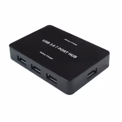 Value Hub Desktop USB 3.0, 7 ports, avec alimentation, USB 3.2 Gen 1 (3.1 Gen 1) Micro-B, USB 3.2 Gen 1 (3.1 Gen 1) Type-A, 5 ...