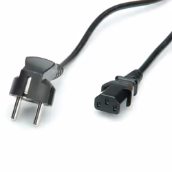 Value Câble d'alimentation, noir 1,8m