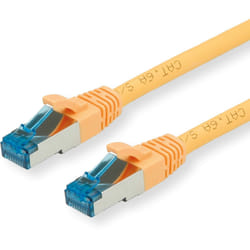 Value 21.99.1992 câble de réseau Jaune 1,5 m Cat6a S/FTP (S-STP)