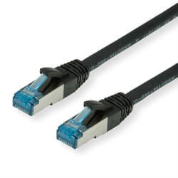 Value 21.99.1995 câble de réseau Noir 1,5 m Cat6a S/FTP (S-STP)