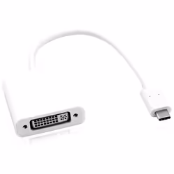 ROLINE 12.03.3205, 0,1 m, USB Type-C, DVI-D, Mâle, Femelle, Droit