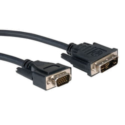 ROLINE Câble VGA DVI, DVI (12+5) M / HD15 M 5,0m