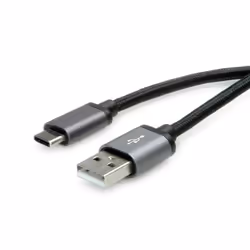 ROLINE 11029027, 0,8 m, USB A, USB C, USB 2.0, 480 Mbit/s, Noir
